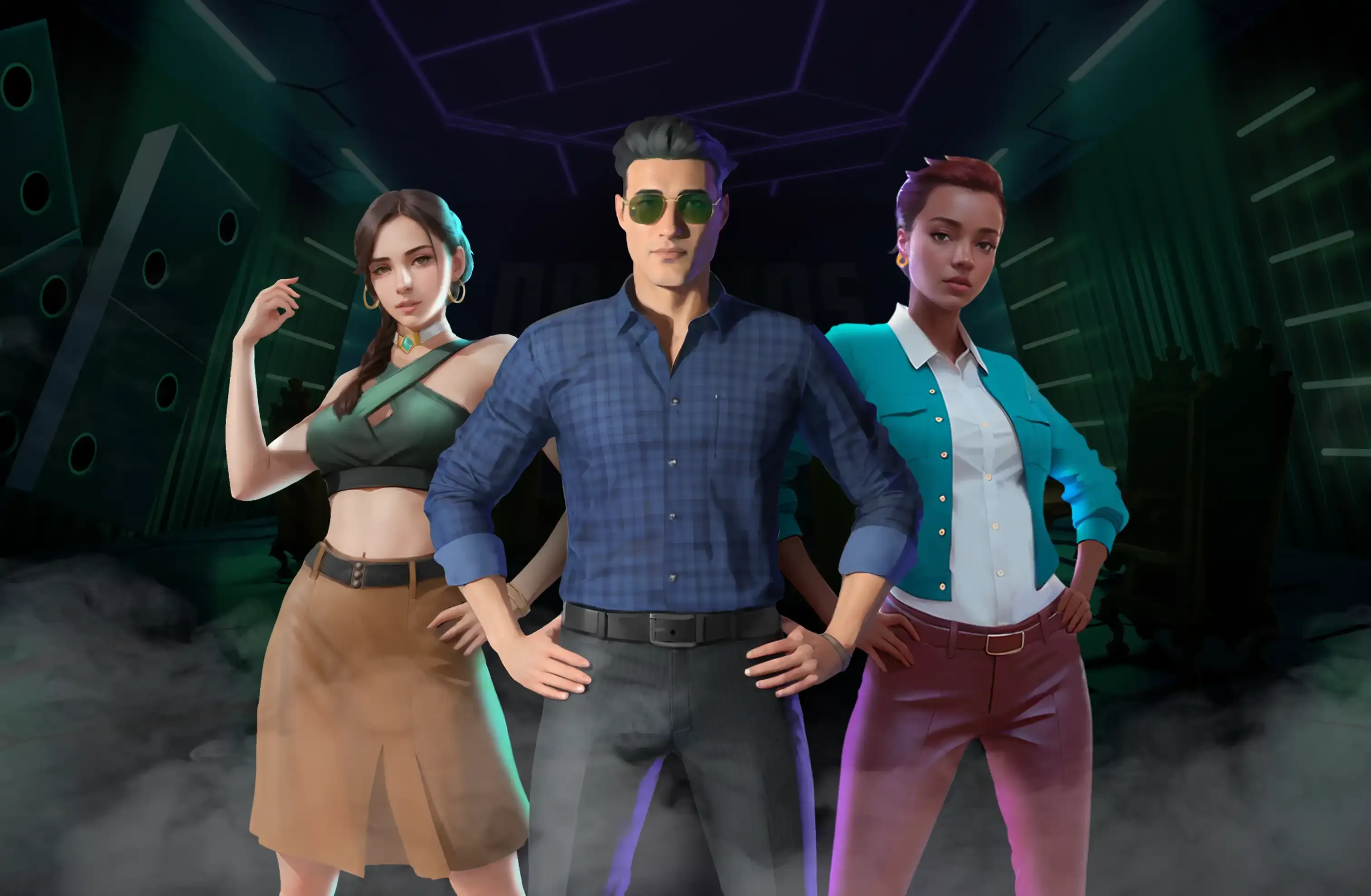 Domino Earning World / DEW key art
